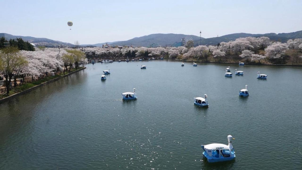 Hill Motel Gyeongju Bagian luar foto